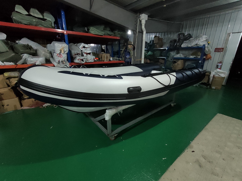 Fiberglass inflatable boat